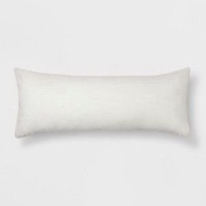 Solid Plush Body Pillow Cover